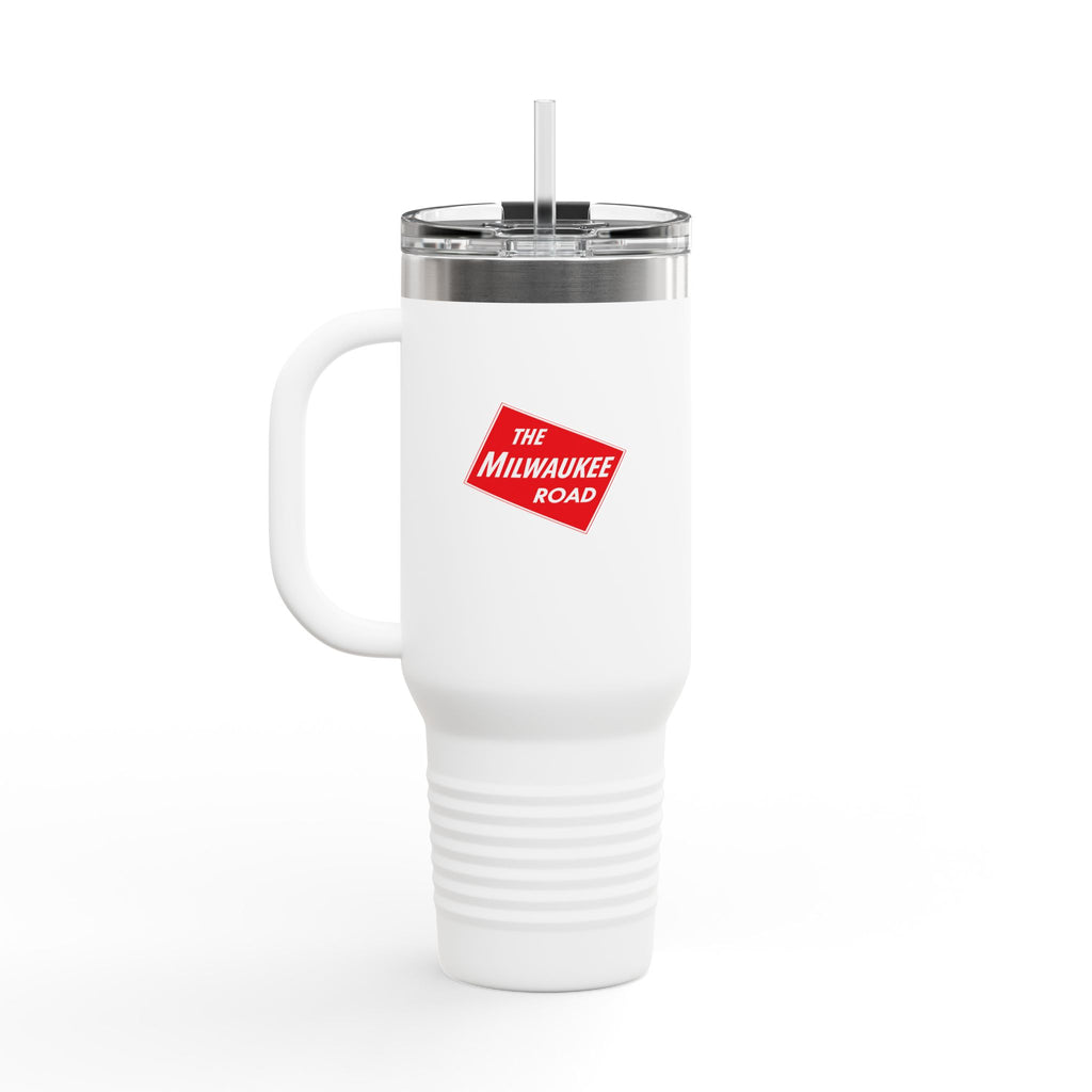 Chicago Milwaukee St. Paul and Pacific Railroad 40oz Insulated Travel Mug Stainless Tumbler