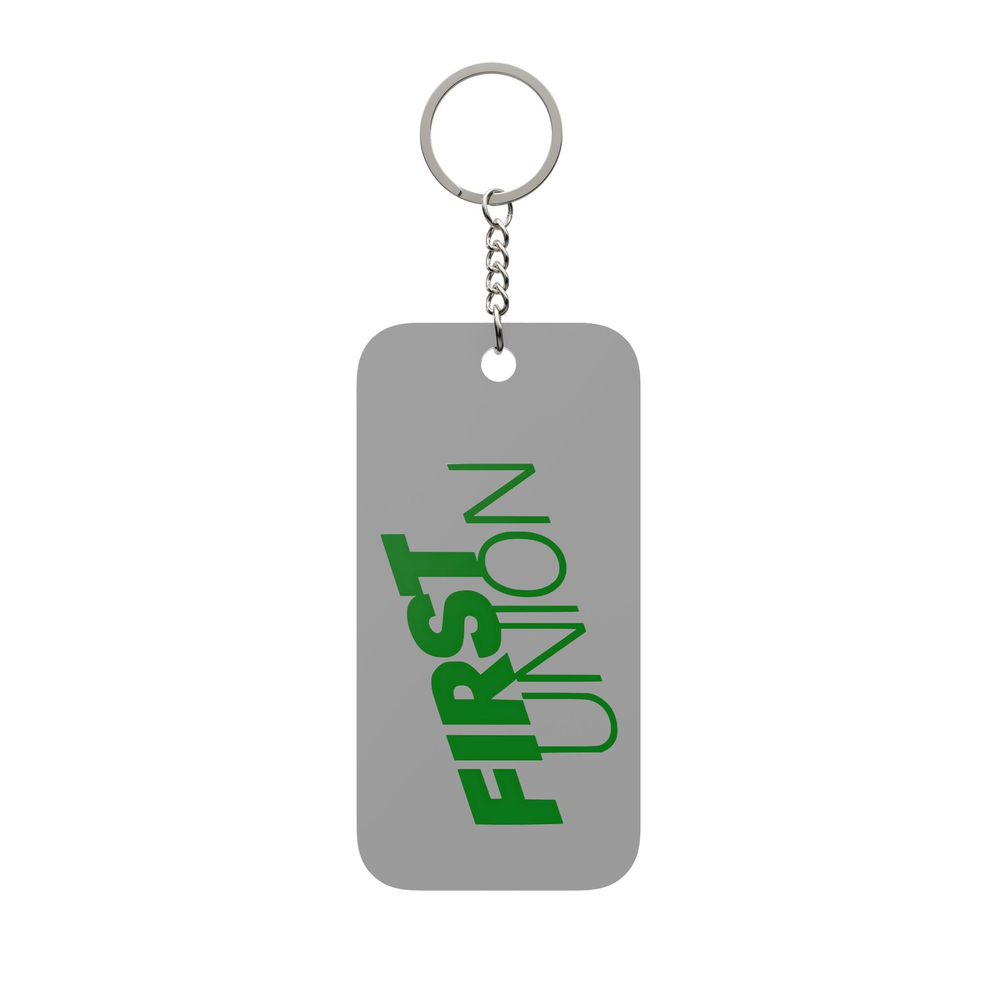 First Union Double-Sided Keychain Charm