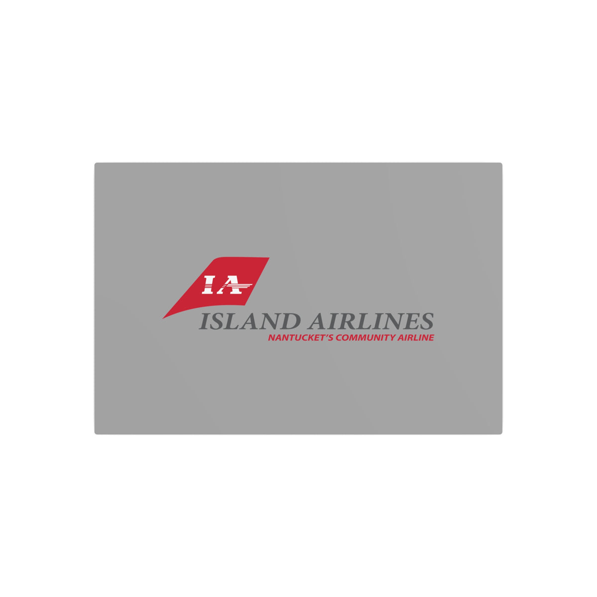 Island Airlines Metal Sign