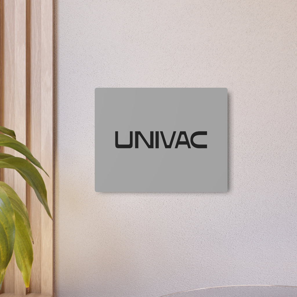 UNIVAC Metal Sign