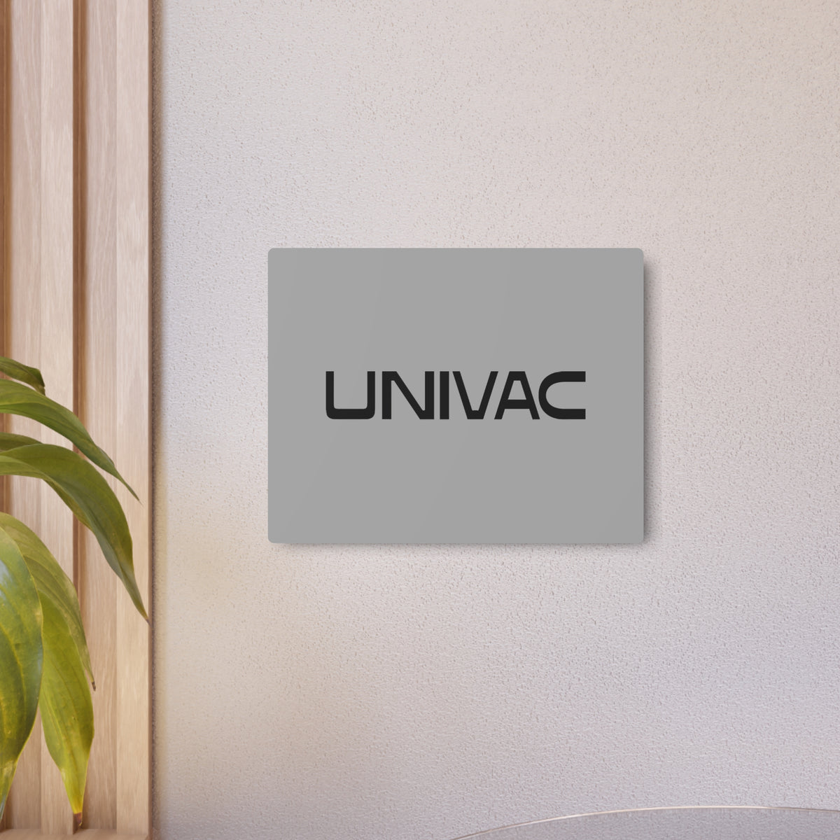 UNIVAC Metal Sign