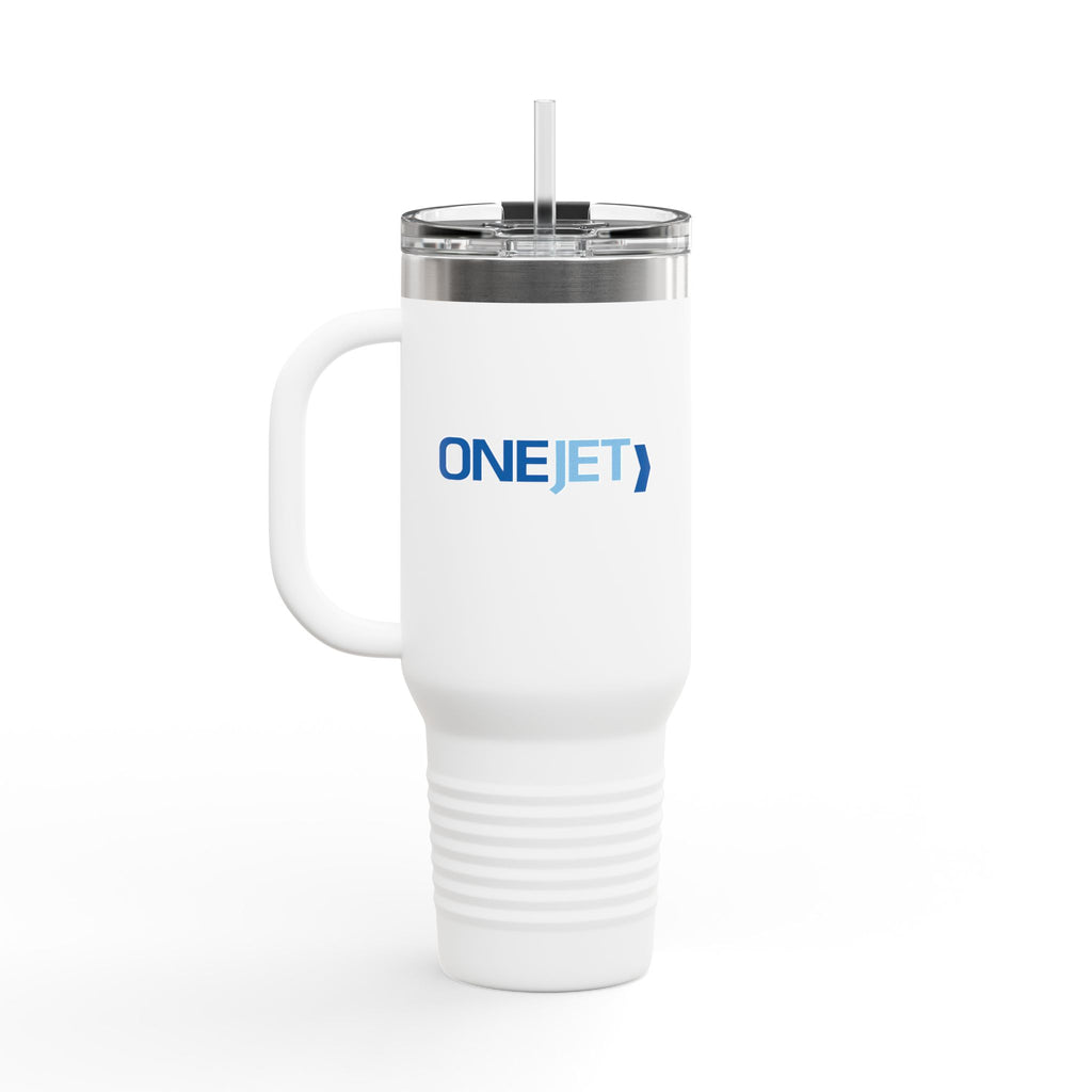 OneJet 40oz Insulated Travel Mug Stainless Tumbler