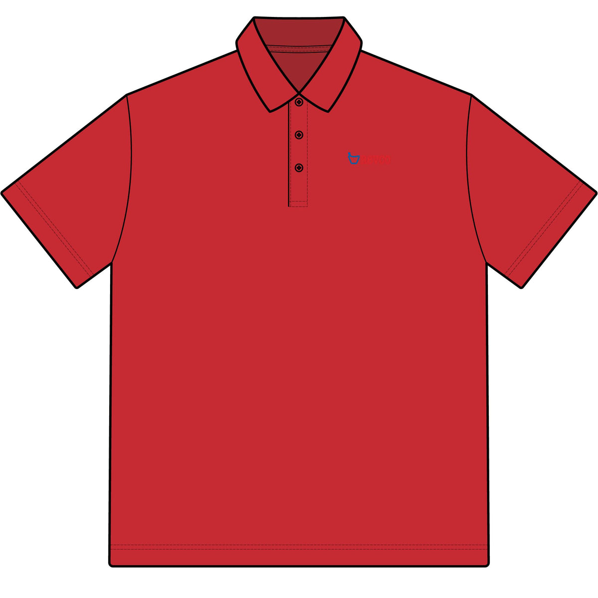 Revco Discount Drug Stores Cotton Polo Shirt