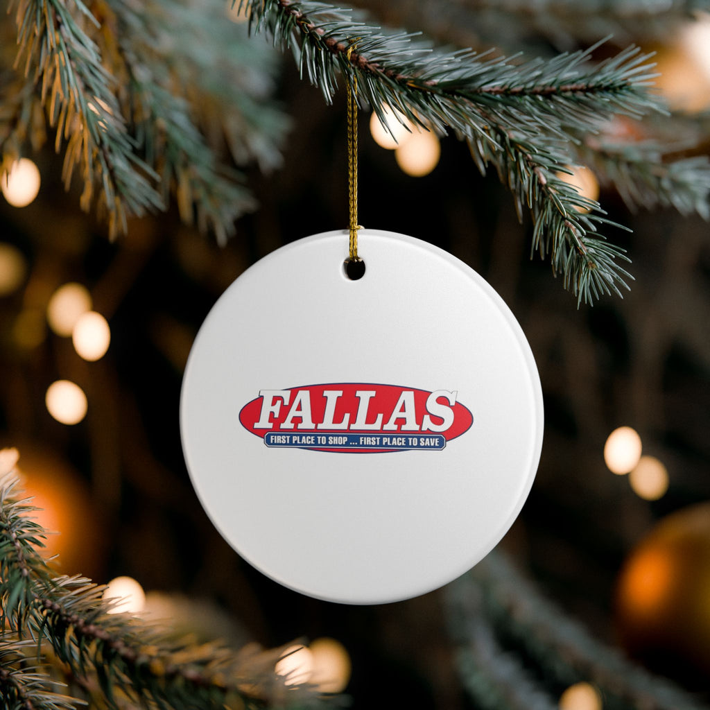 Fallas Discount Stores Ceramic Ornament