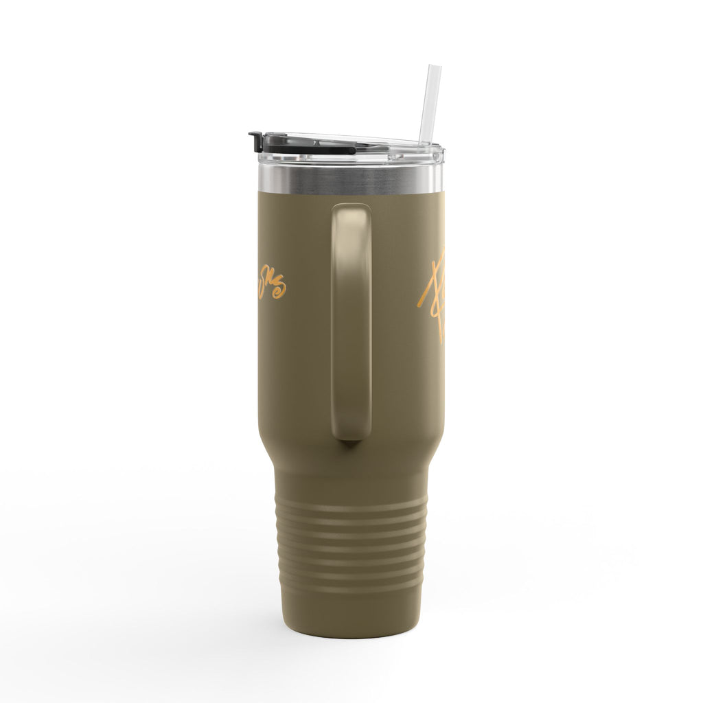 Bacon's 40oz Insulated Travel Mug Stainless Tumbler