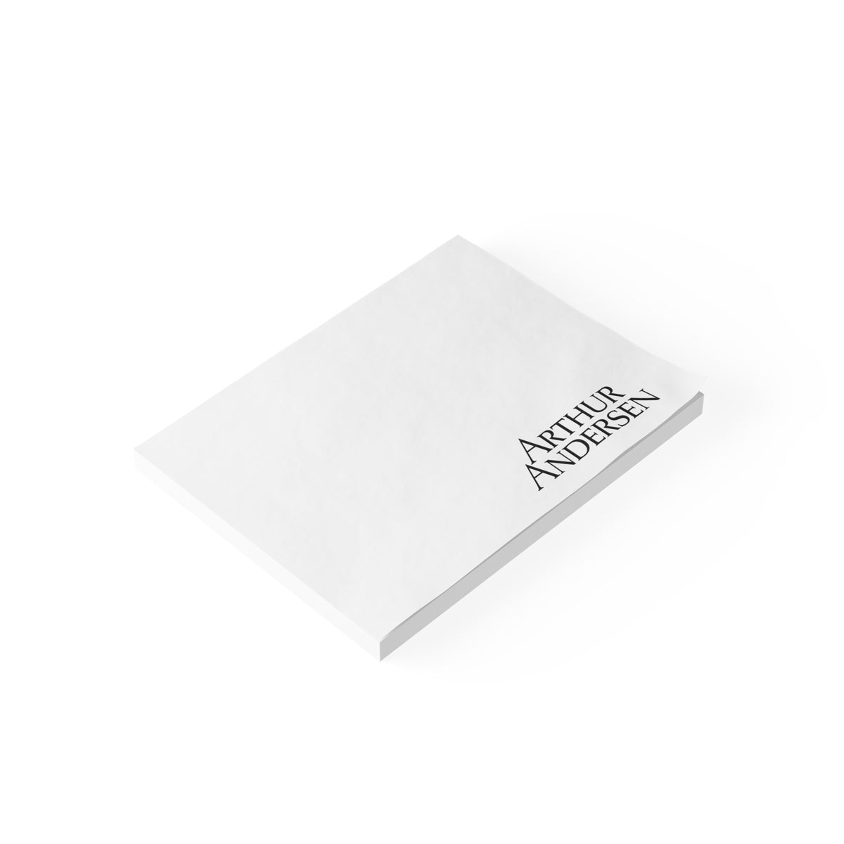 Arthur Andersen Sticky Post-it Note Pad
