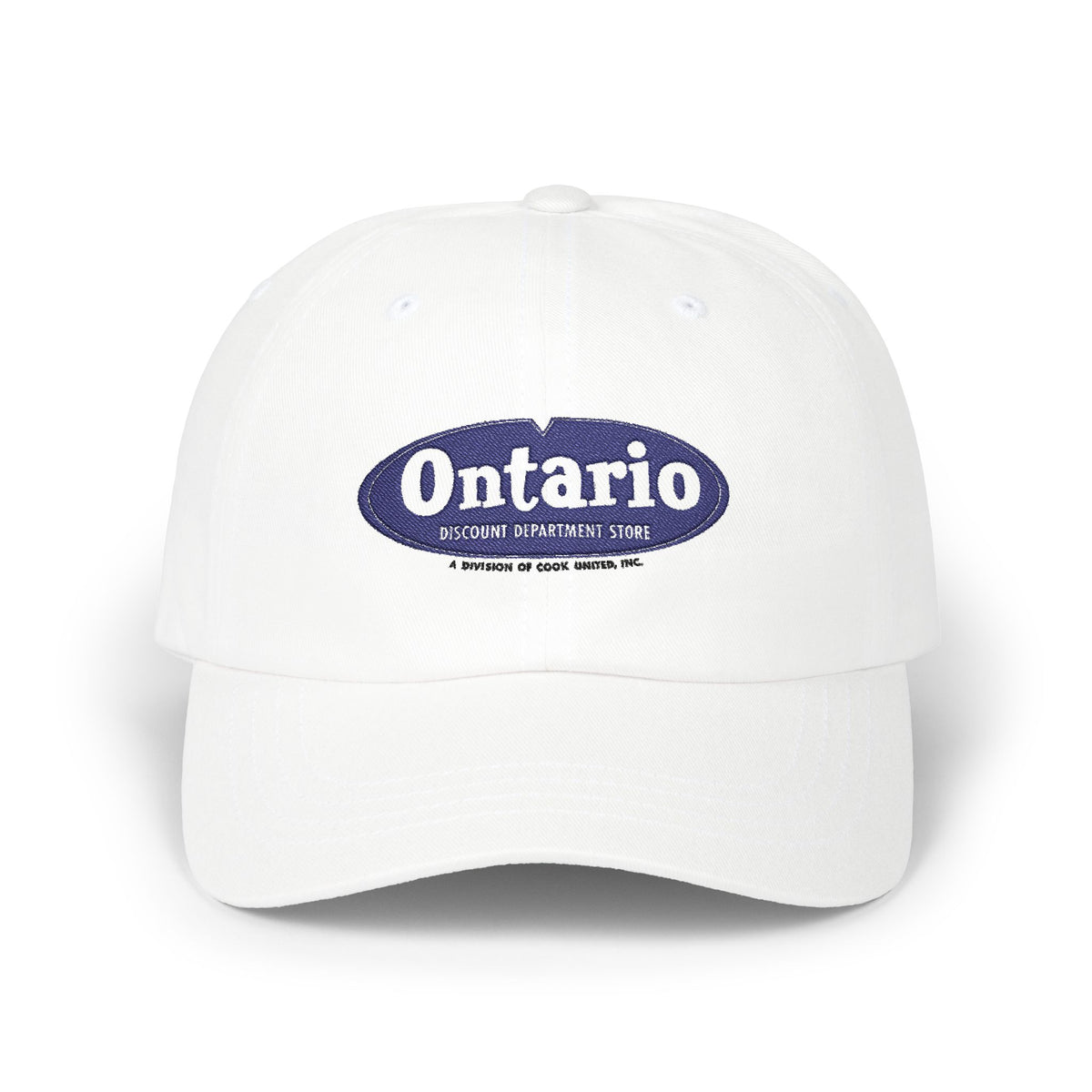 Ontario Discount Department Store Embroidered Dad Cap Hat