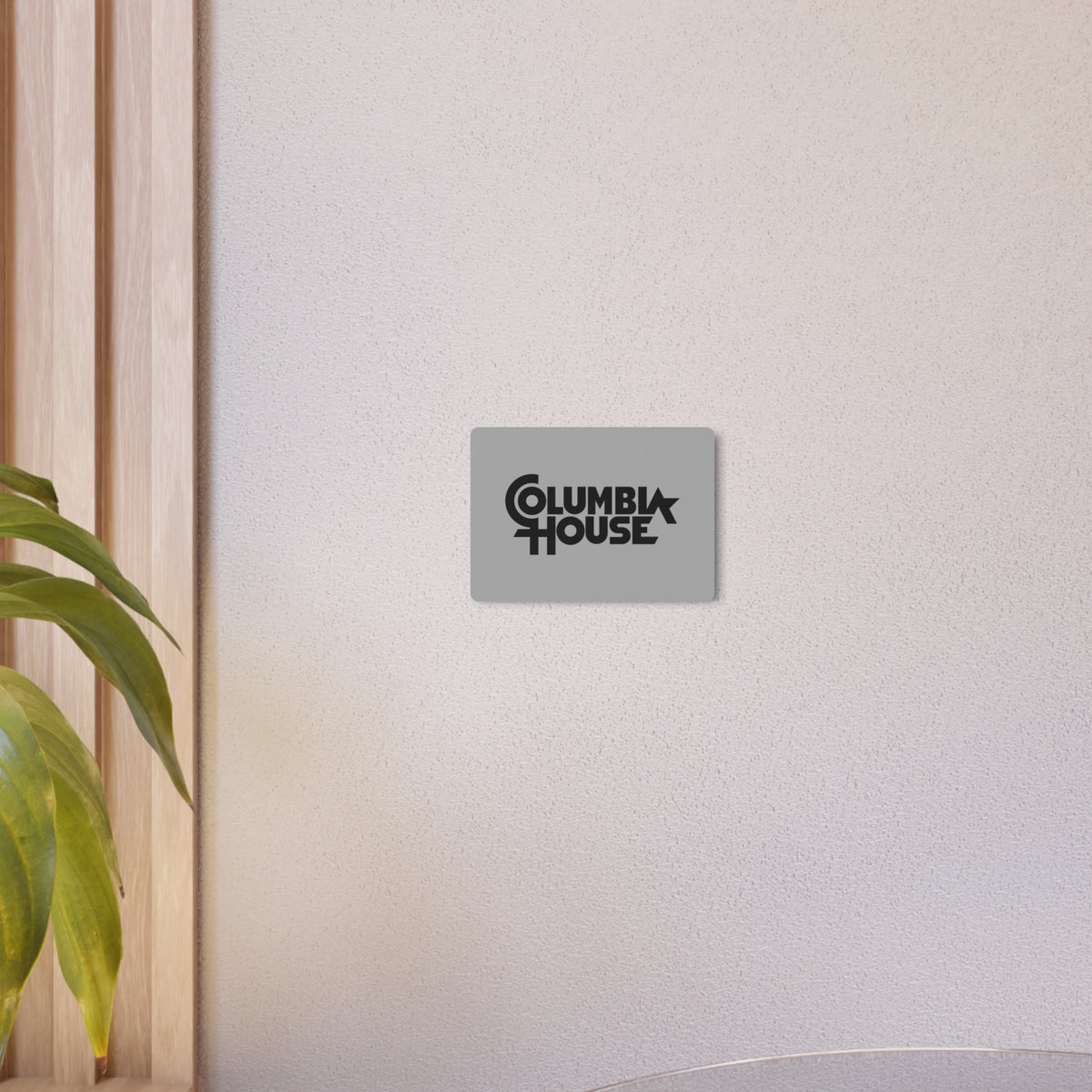 Columbia House Metal Sign