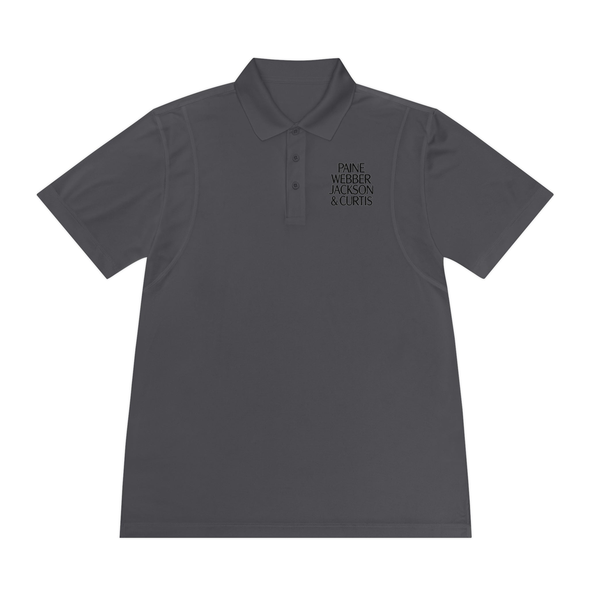 Paine Webber Jackson & Curtis Men's Sport Polo Shirt