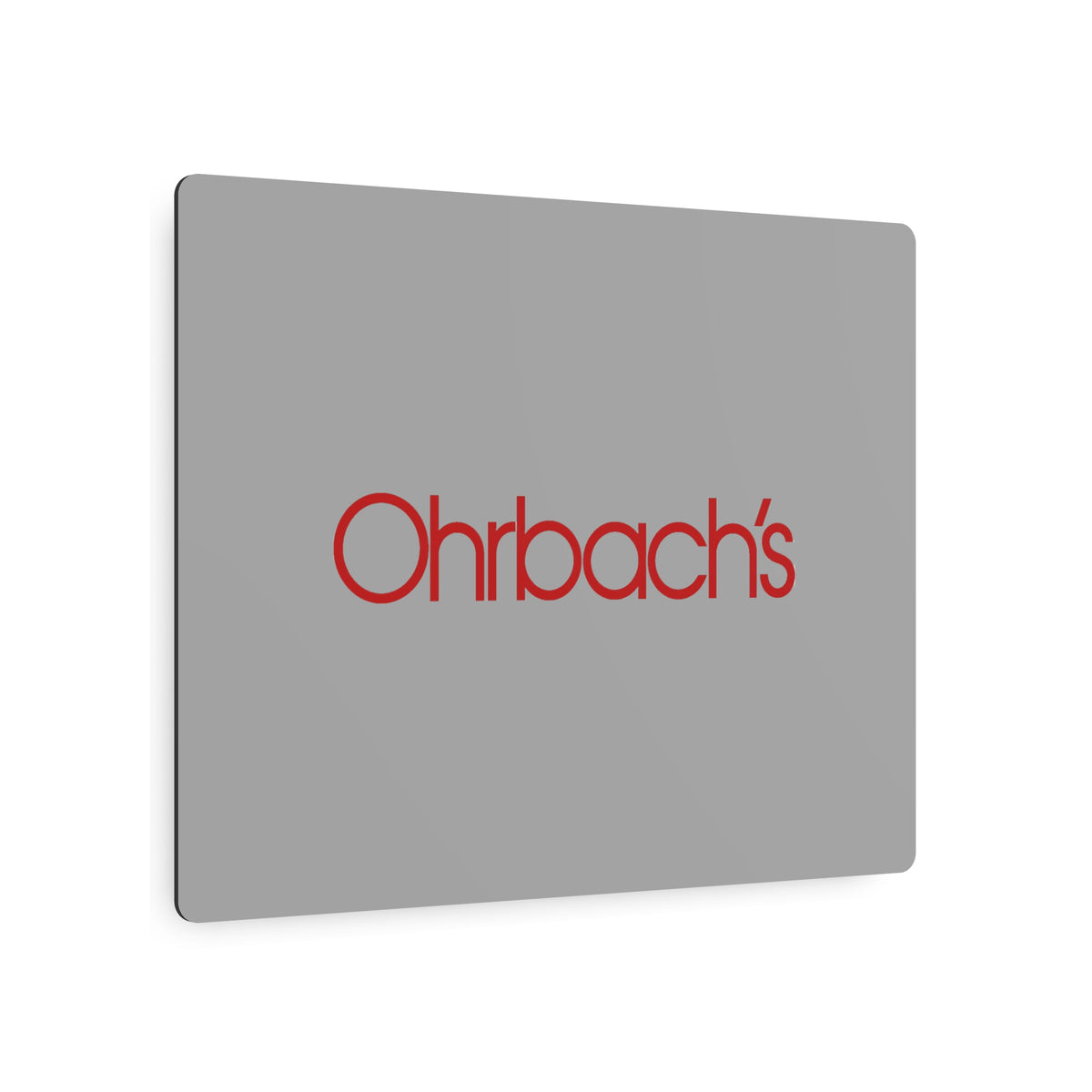 Ohrbach's Metal Sign