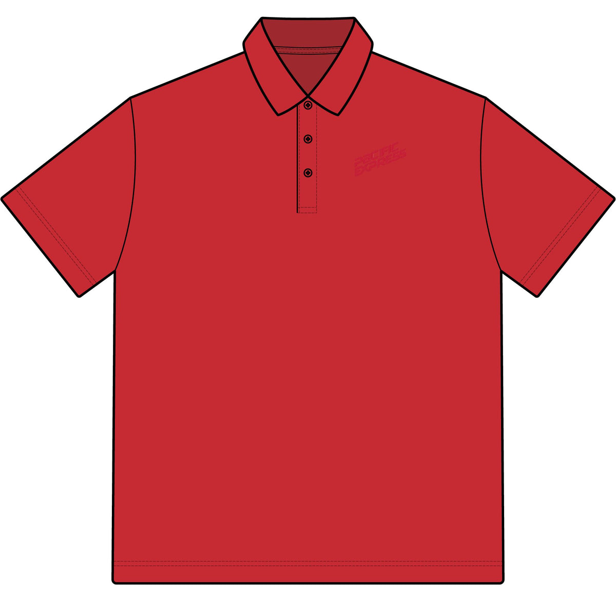 Pacific Express Cotton Polo Shirt