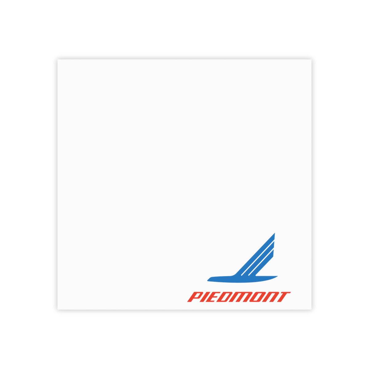 Piedmont Airlines Sticky Post-it Note Pad