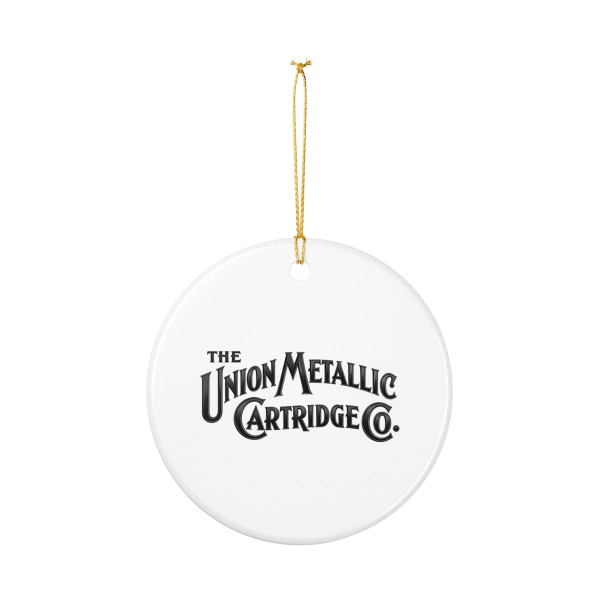 Union Metallic Cartridge Company Ceramic Ornament