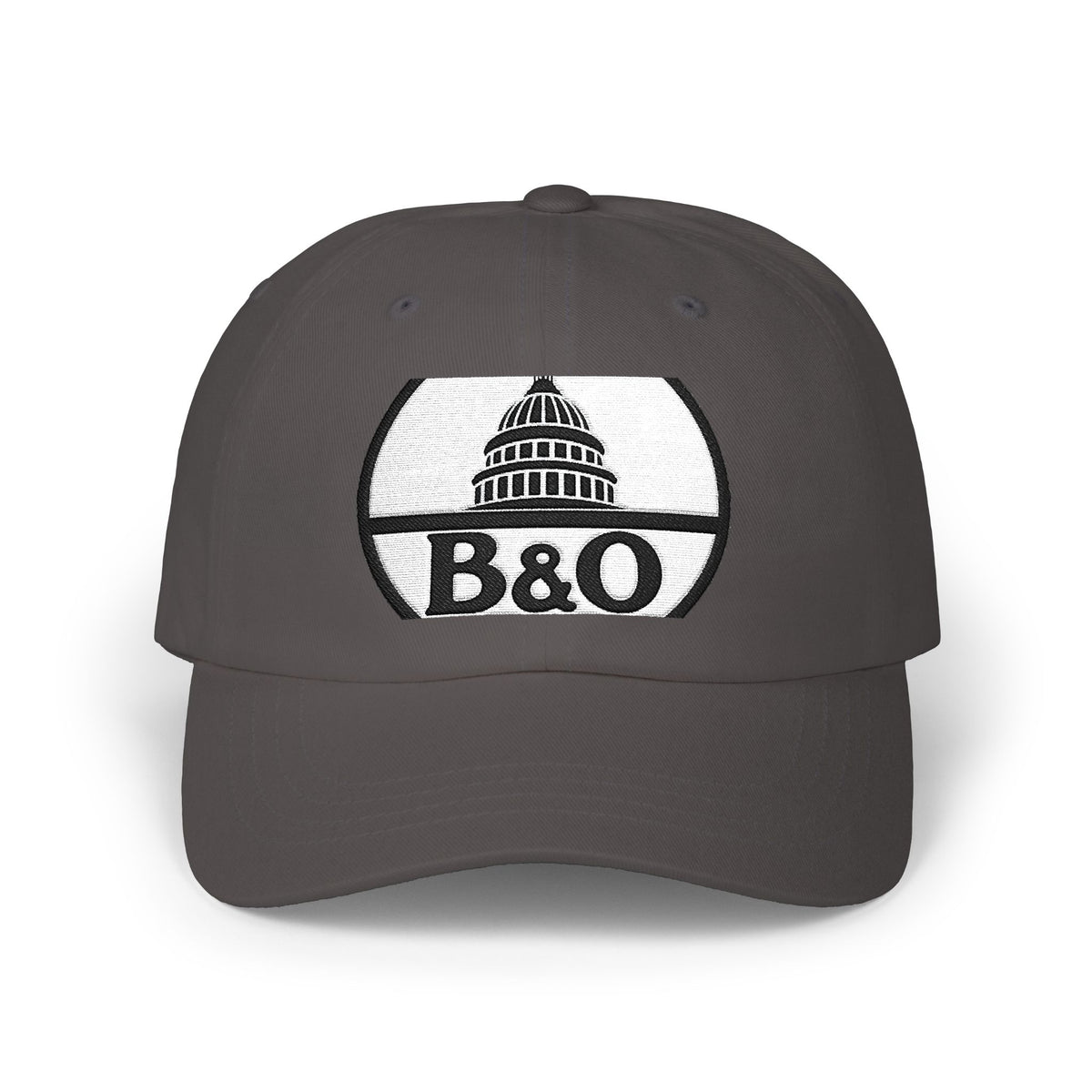 Baltimore and Ohio Railroad Embroidered Dad Cap Hat