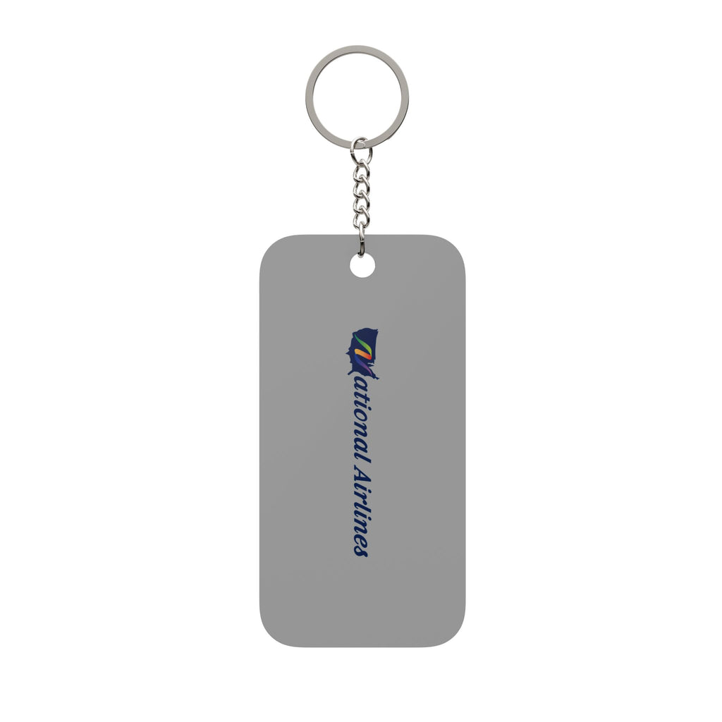 National Airlines (1999-2002) Double-Sided Keychain Charm