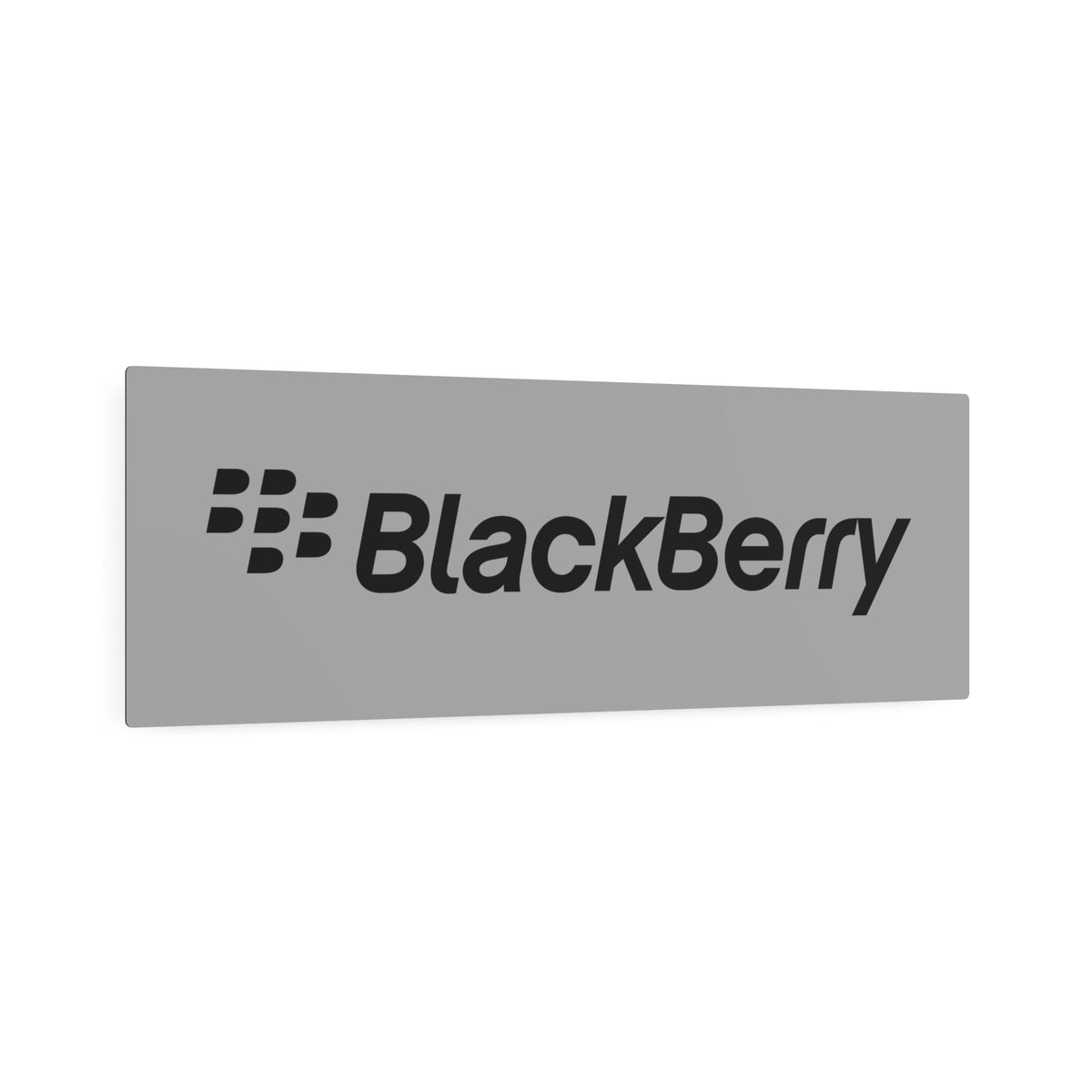 BlackBerry Metal Sign