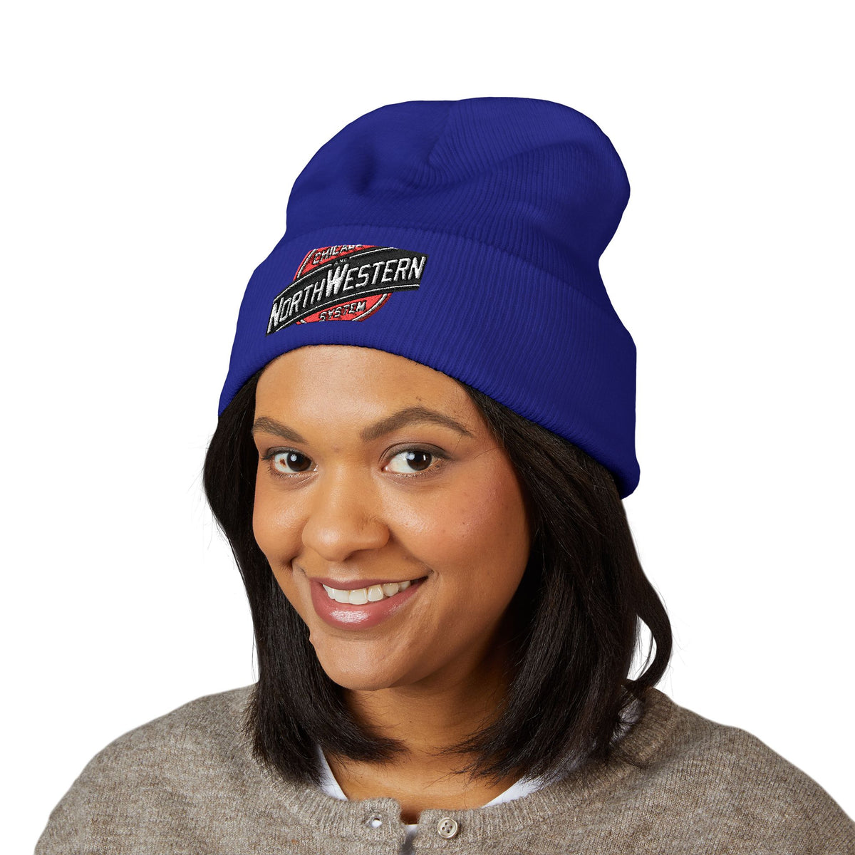 Chicago and North Western Railway Cuffed Beanie