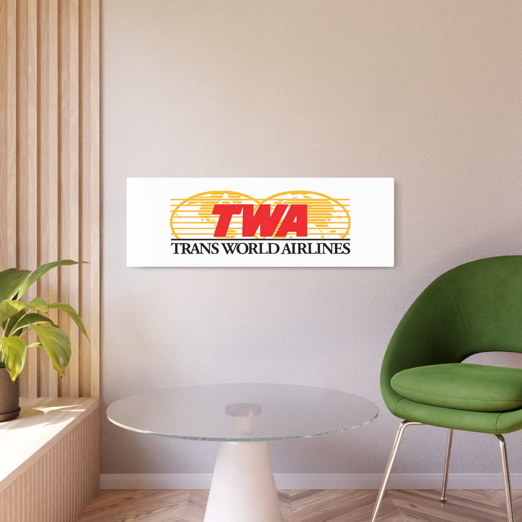 Trans World Airlines (TWA) Metal Sign