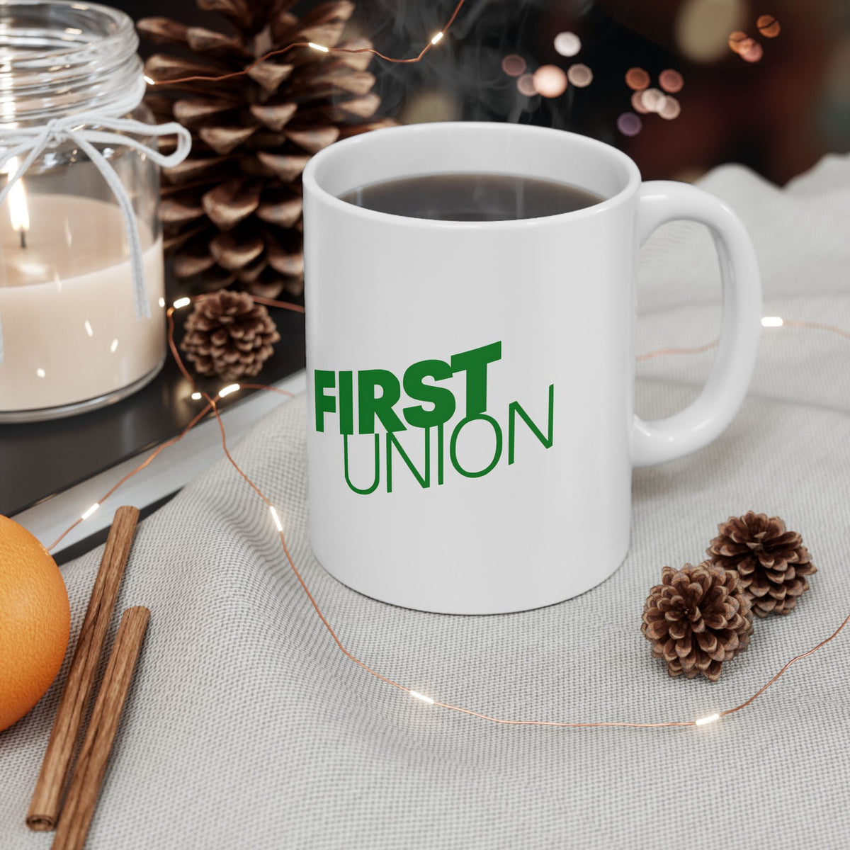First Union Ceramic Coffee Mug