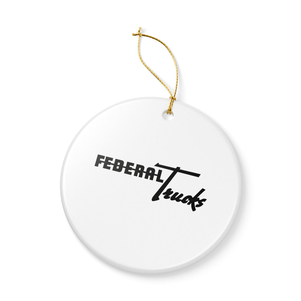 Federal Motor Truck Company Ceramic Ornament