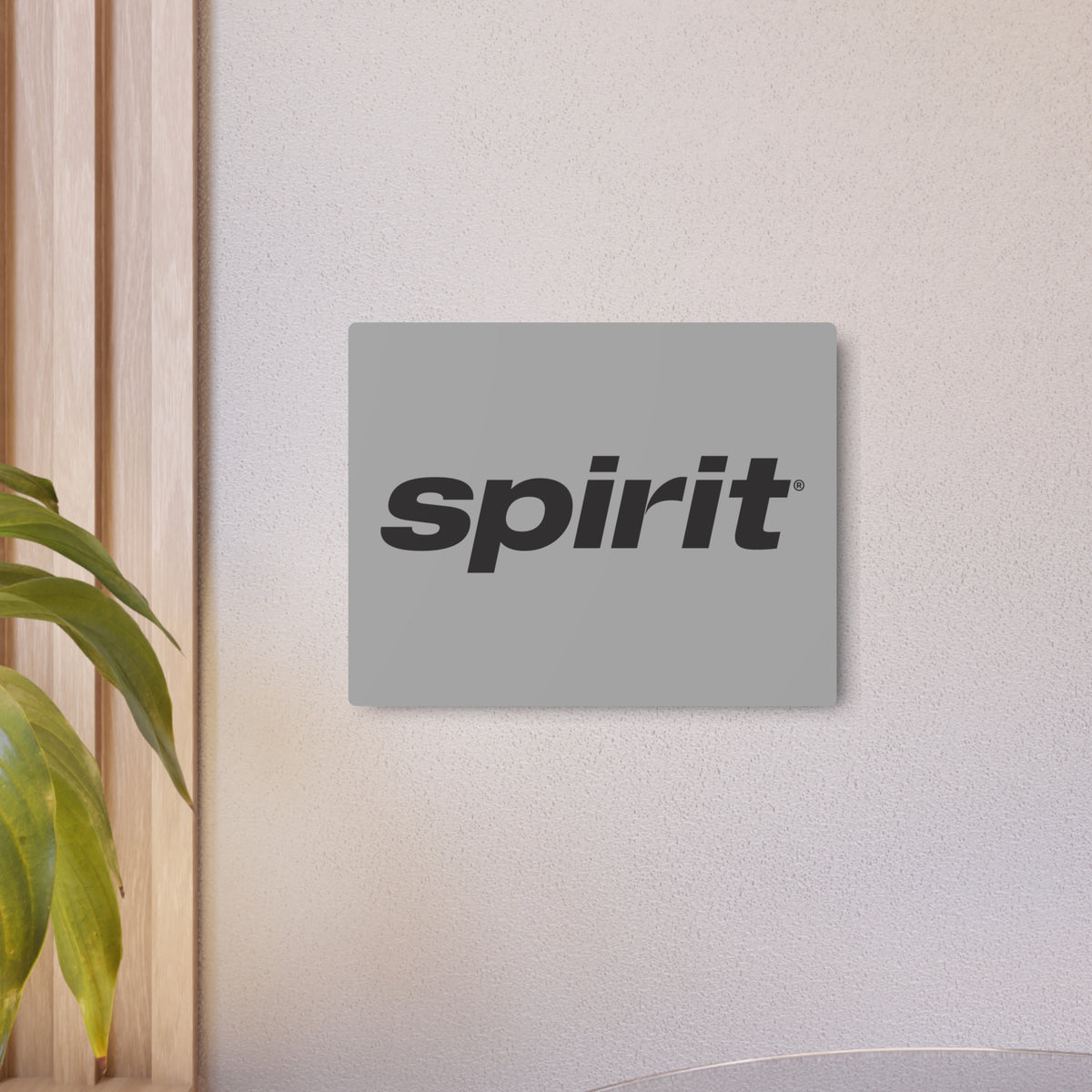 Spirit Airlines Metal Sign