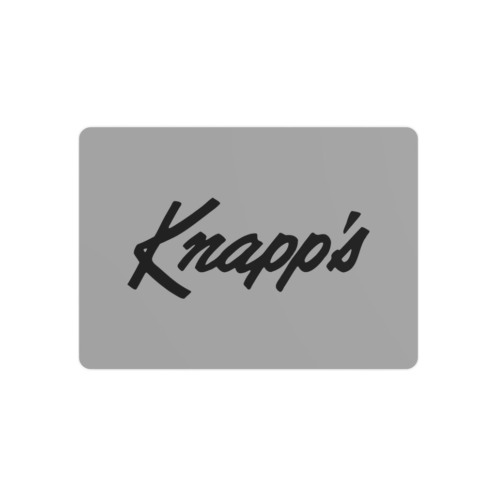 J. W. Knapp Company Metal Sign