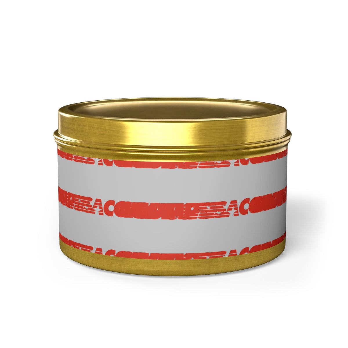 CompUSA Tin Candle
