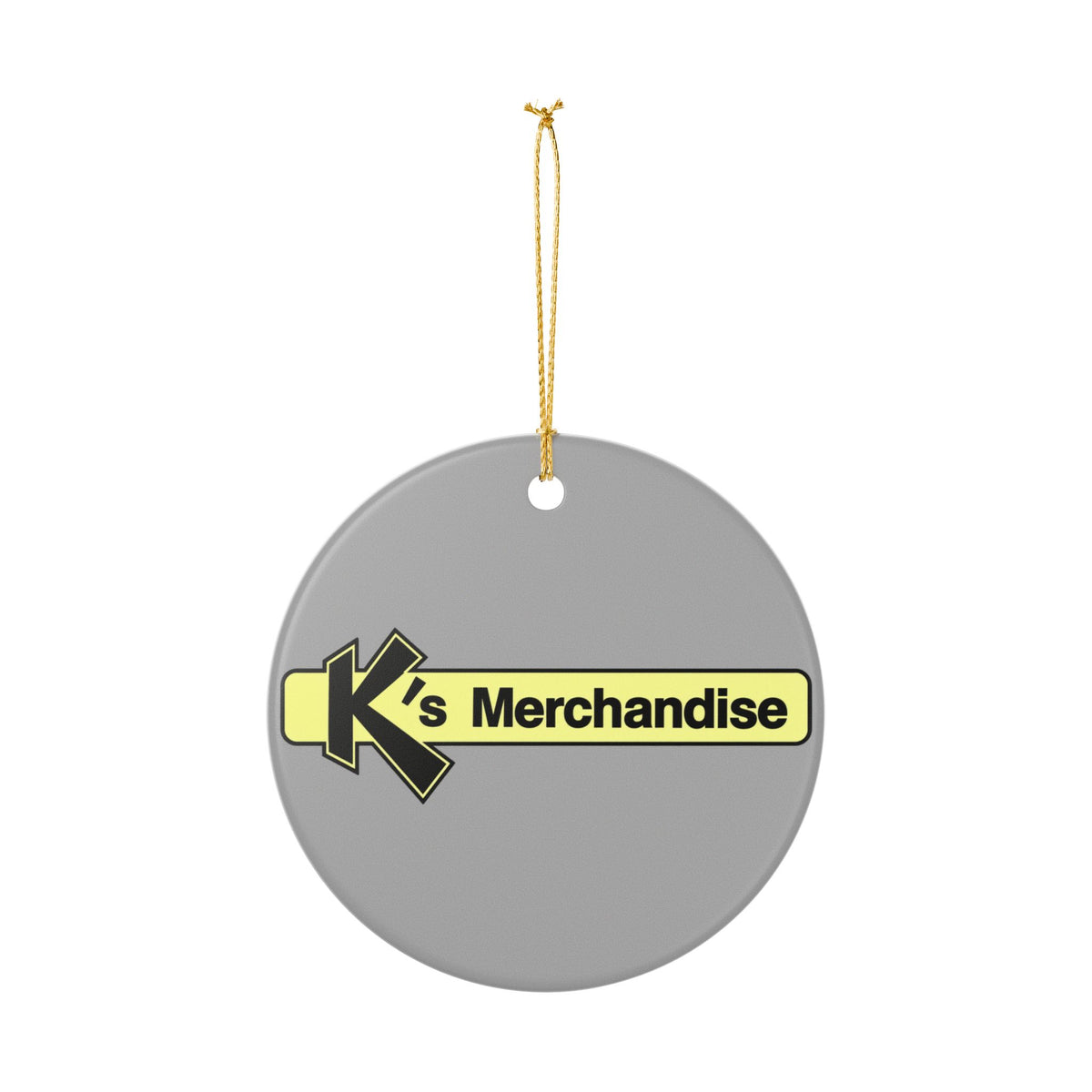 K's Merchandise Mart Ceramic Ornament
