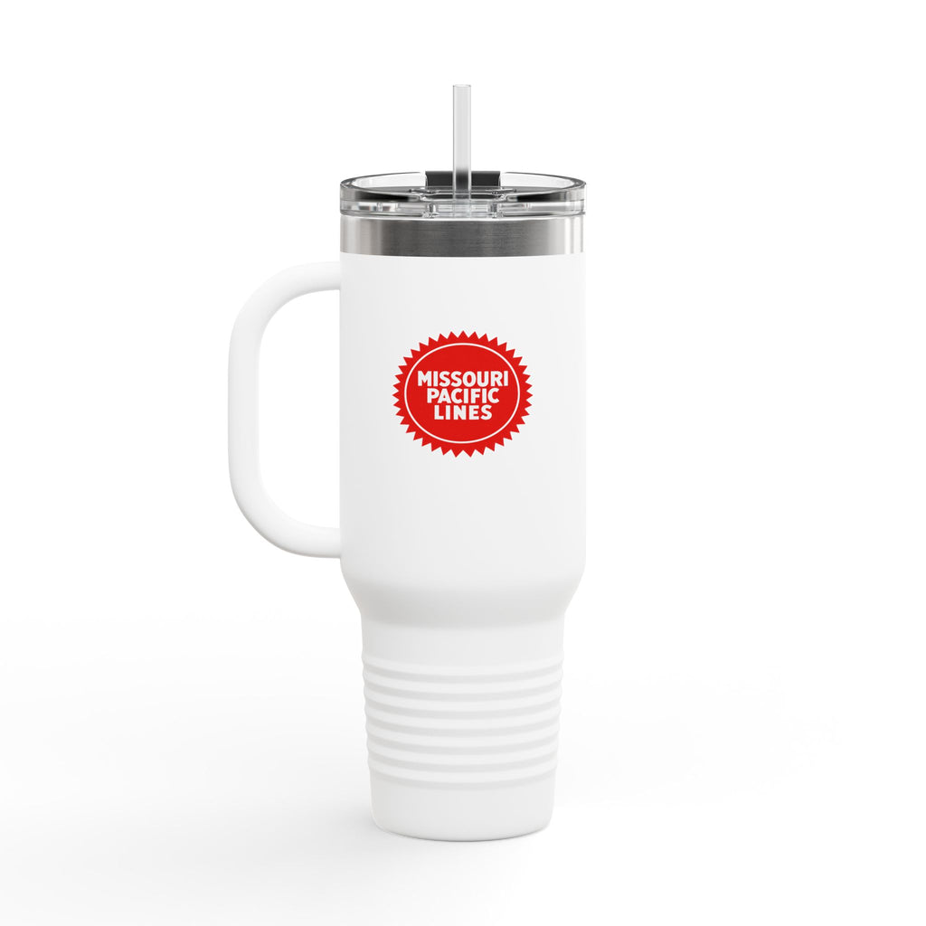 Missouri Pacific Railroad 40oz Insulated Travel Mug Stainless Tumbler