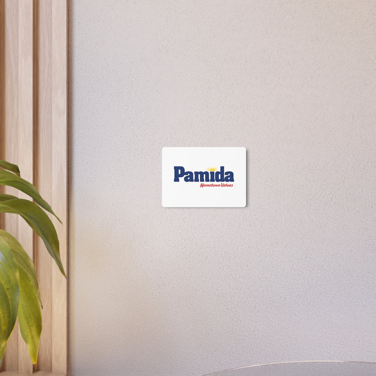 Pamida Metal Sign