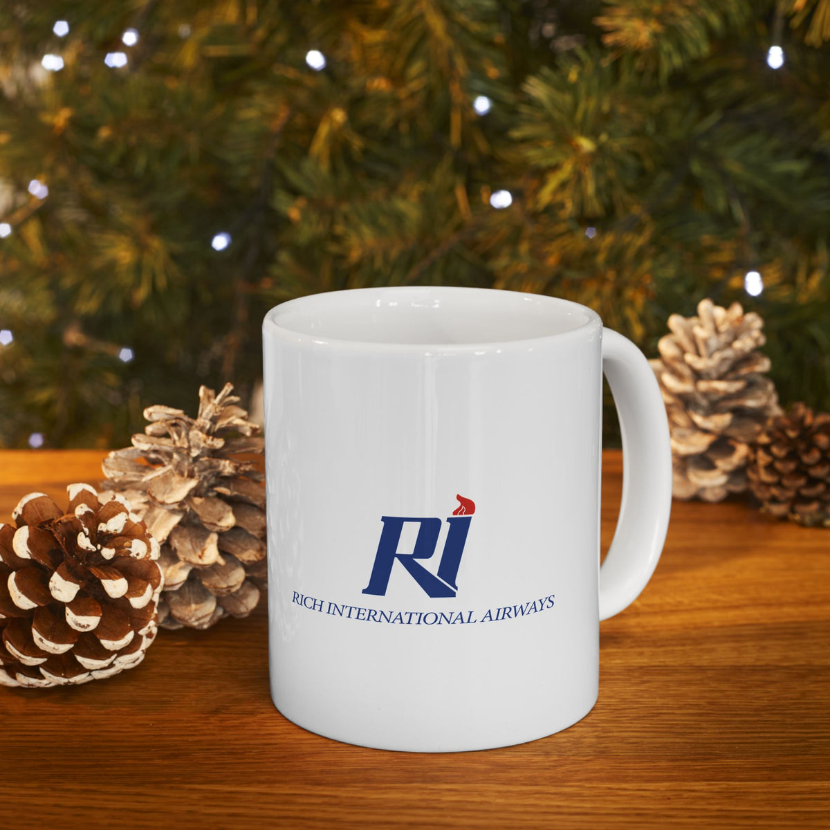 Rich International Airways Ceramic Coffee Mug