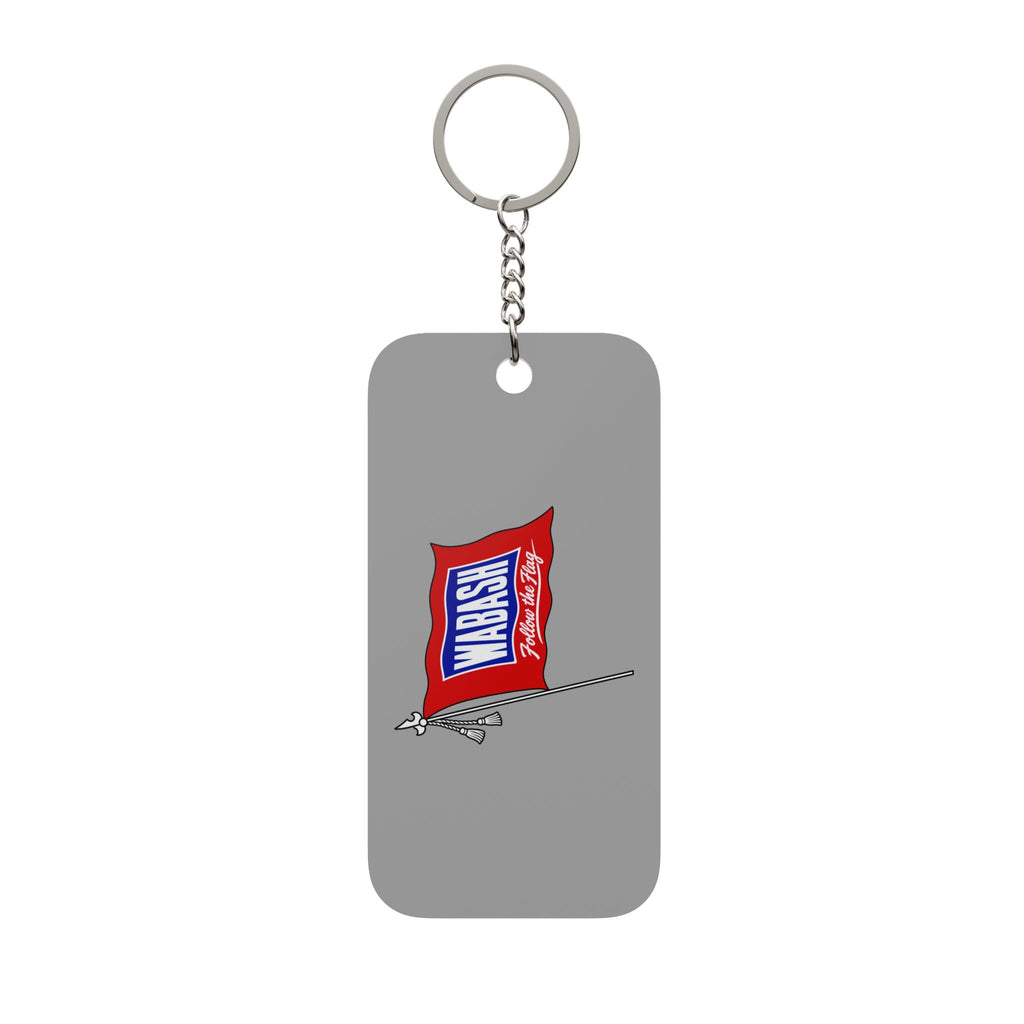 Wabash Railroad Double-Sided Keychain Charm