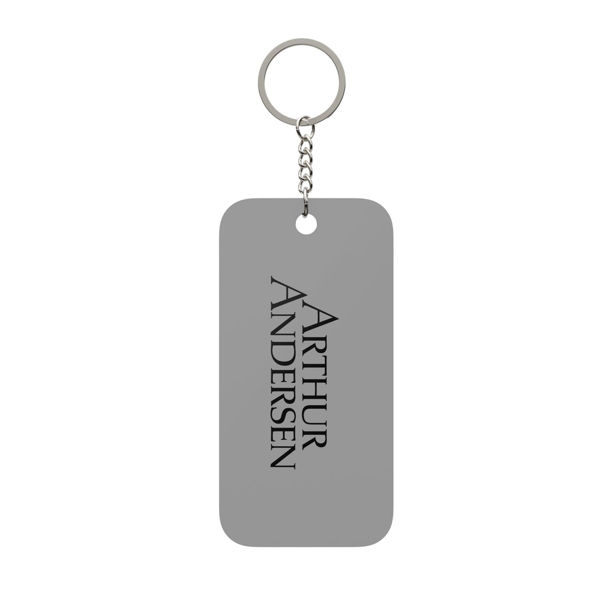 Arthur Andersen Double-Sided Keychain Charm