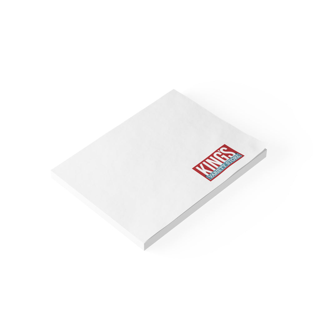 King's Variety Store Sticky Post-it Note Pad