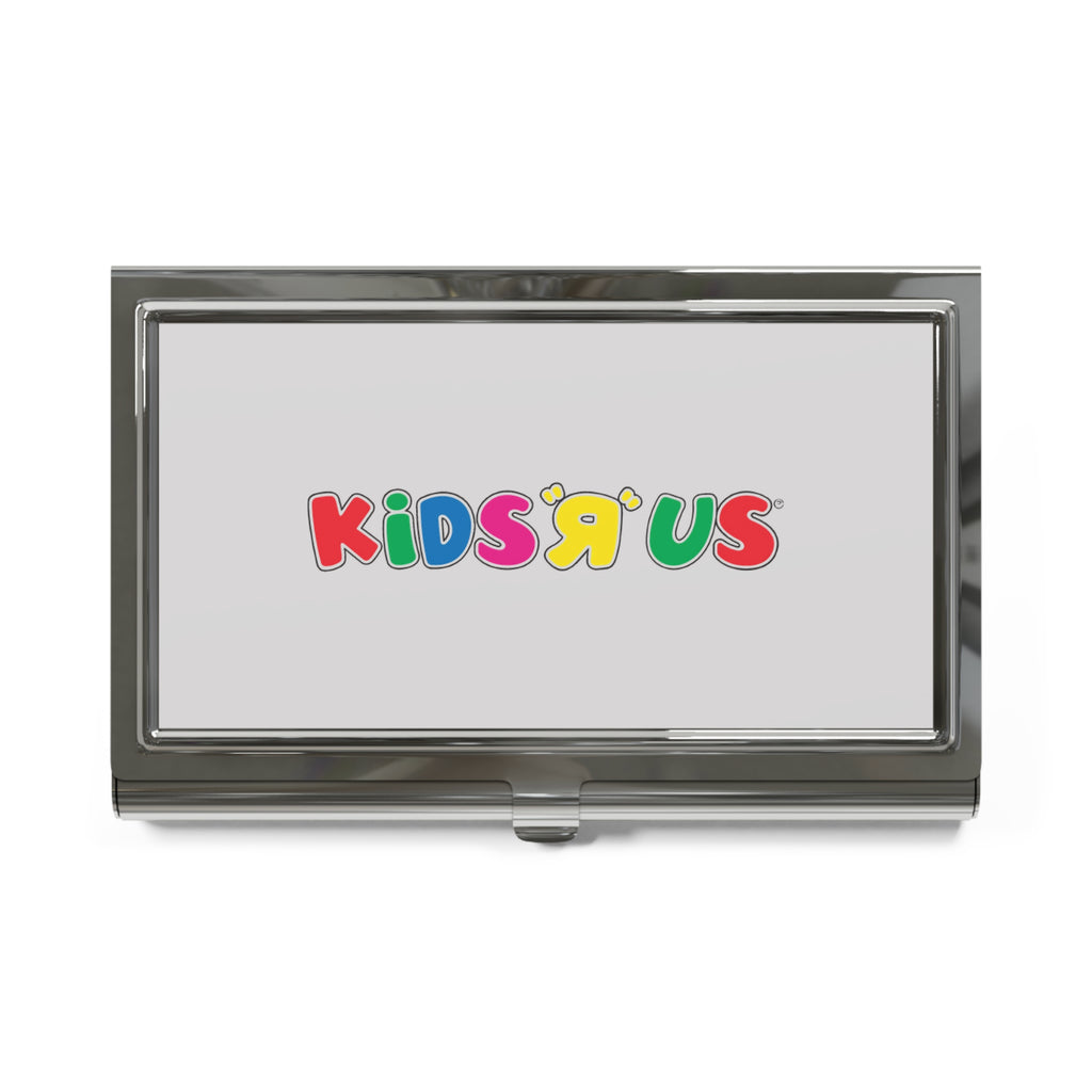 Kids R Us Metal Business Card Holder