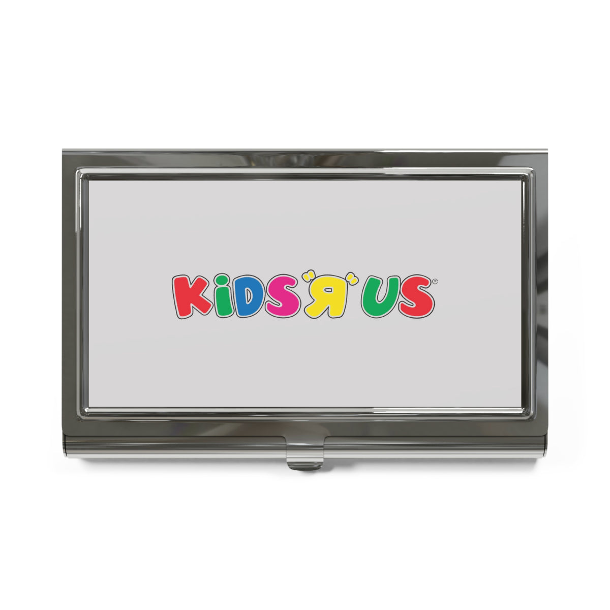Kids R Us Metal Business Card Holder