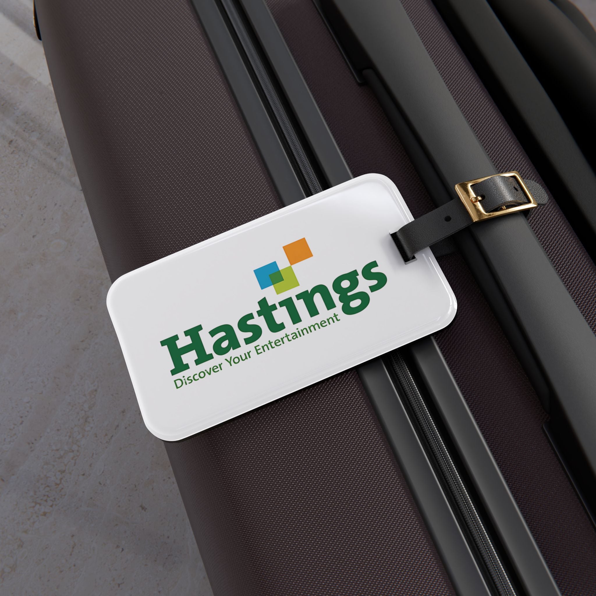 Hastings Entertainment Luggage Tag