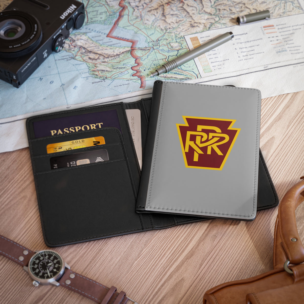 Pennsylvania Railroad Passport Cover