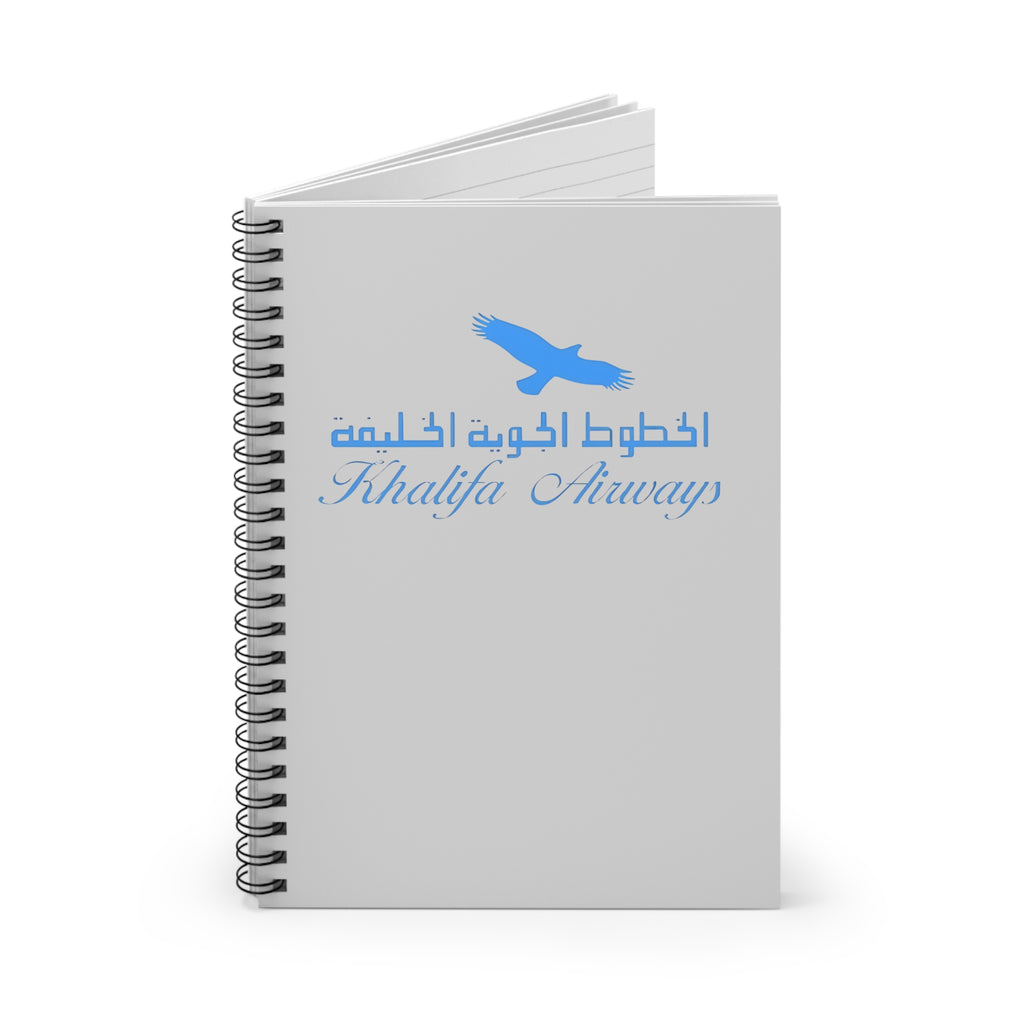 Khalifa Airways Spiral Notebook