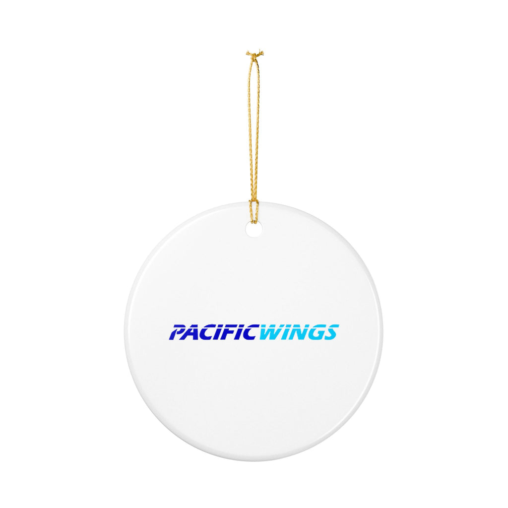Pacific Wings Ceramic Ornament