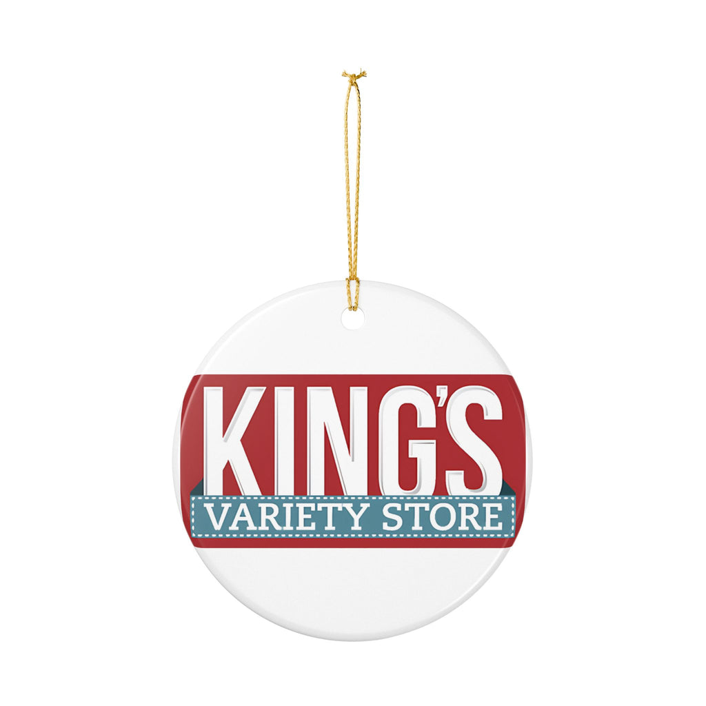 King's Variety Store Ceramic Ornament