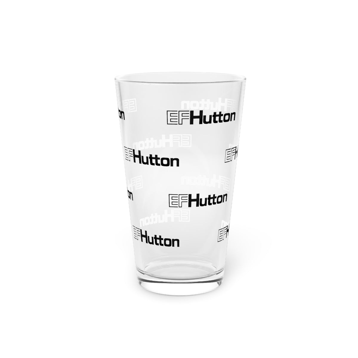 E. F. Hutton 16oz Pint Glass
