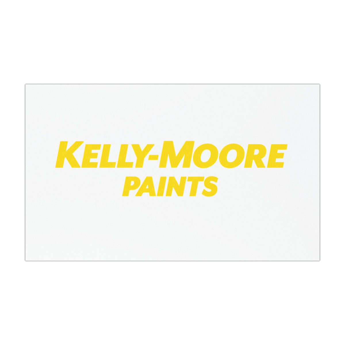 Kelly-Moore Paints Car Magnet