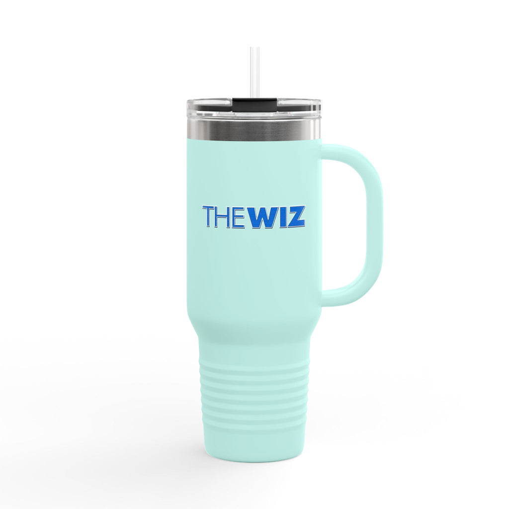 The Wiz 40oz Insulated Travel Mug Stainless Tumbler