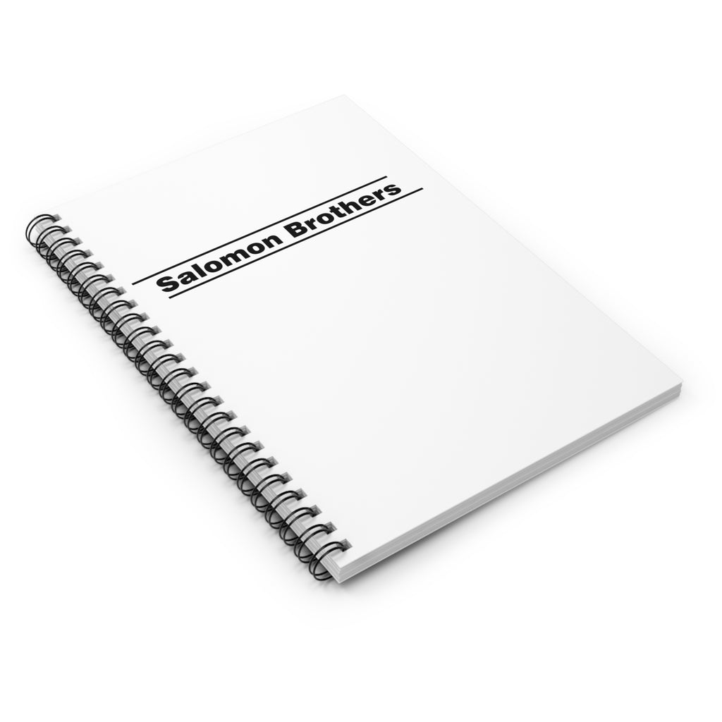 Salomon Brothers Spiral Notebook