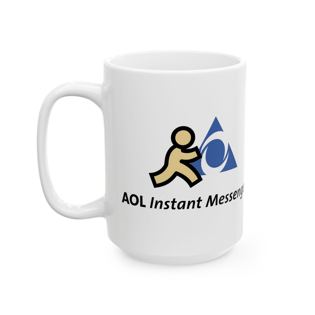 AOL Instant Messenger (AIM) Ceramic Coffee Mug