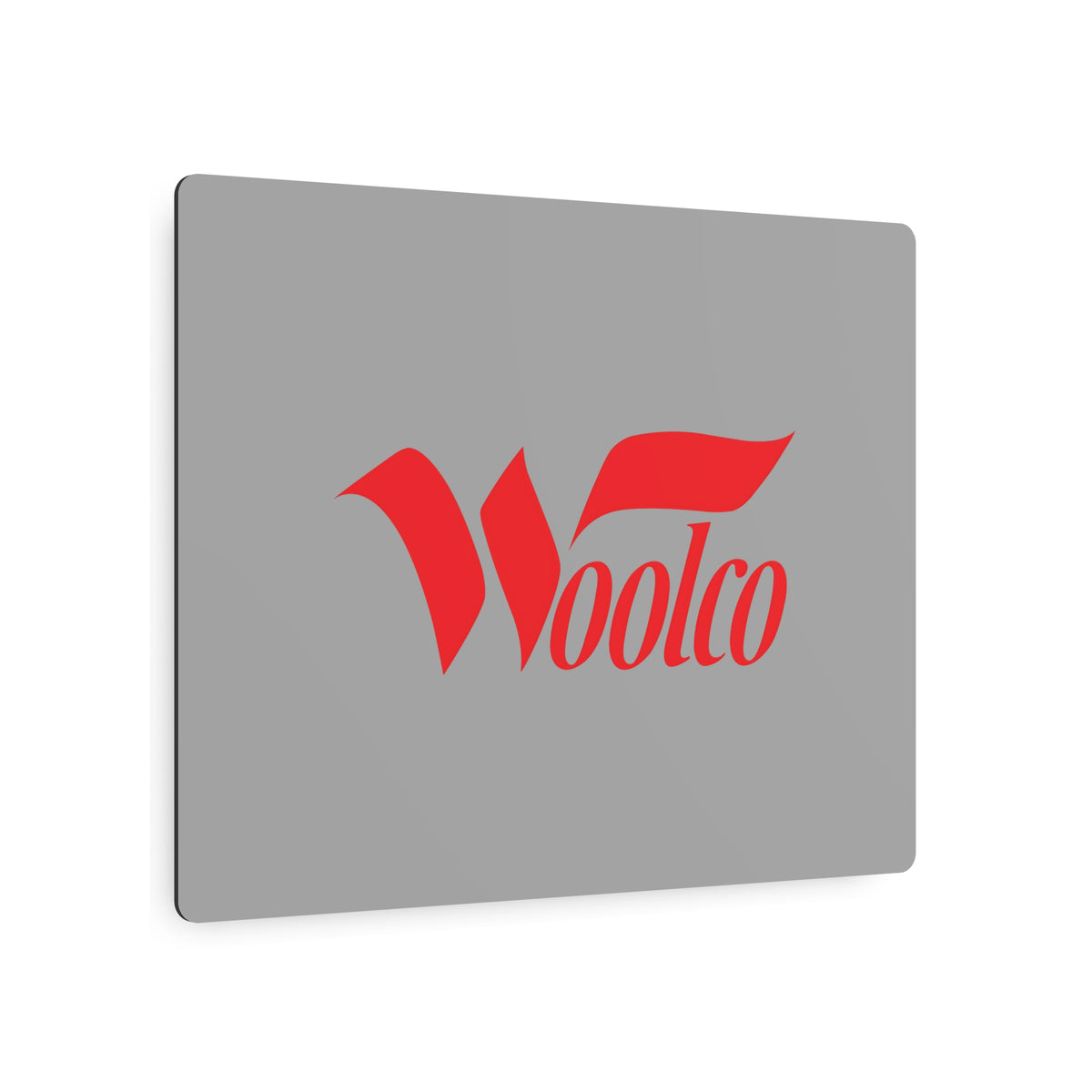 Woolco Metal Sign