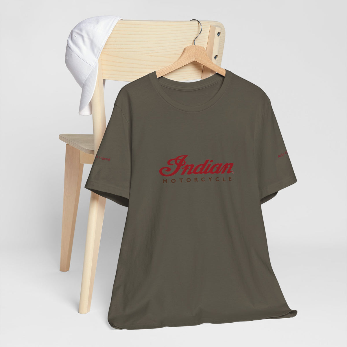 Indian Motorcycle T-Shirt - Ride The Legend (sleeve)