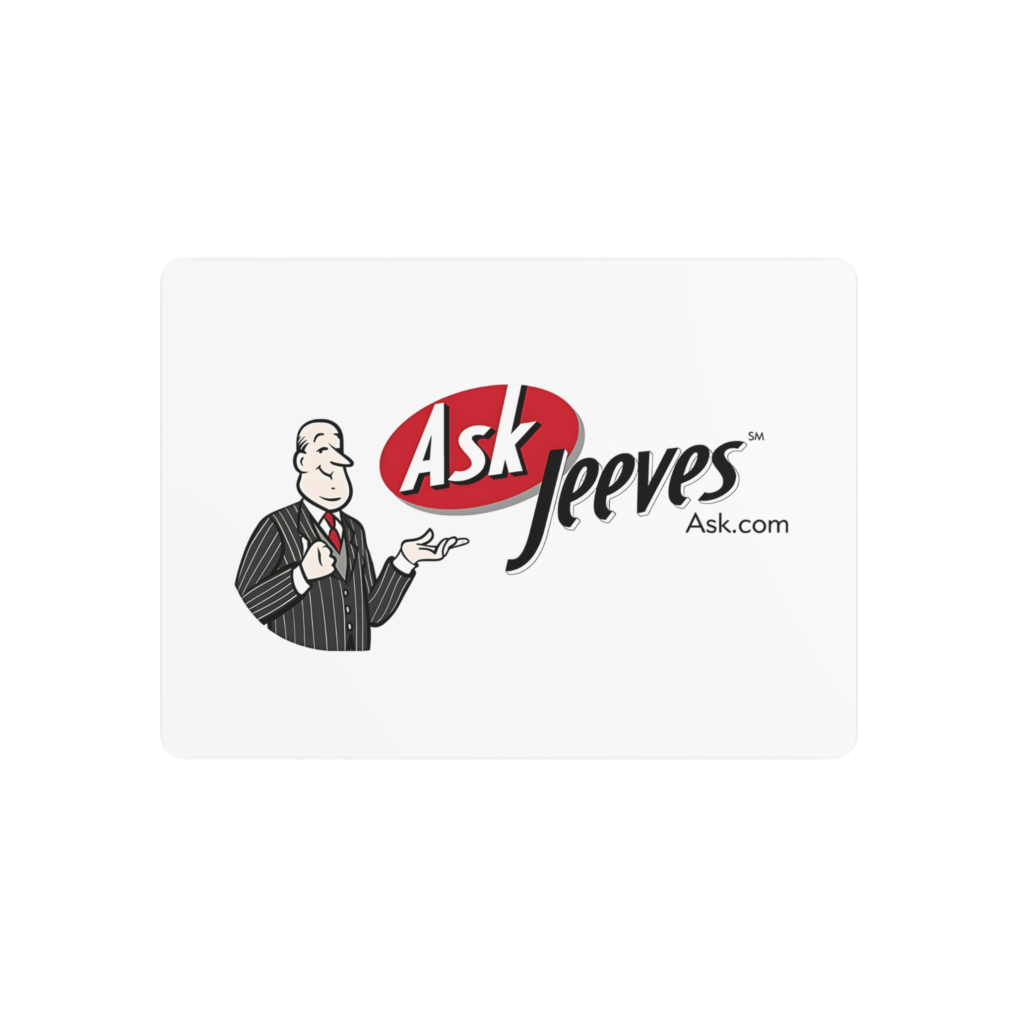 Ask Jeeves Metal Sign