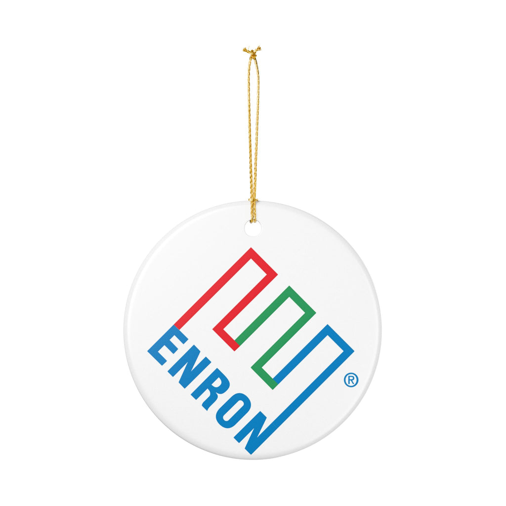 Enron Ceramic Ornament